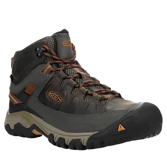 Keen Targhee III Waterproof Hiking Boots | Mens 15, Black Grey NEW - Picture 1 of 5